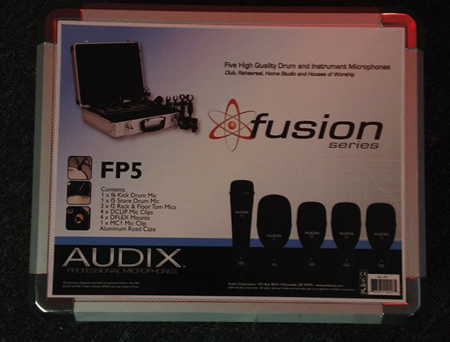 Audix 5 Mic package