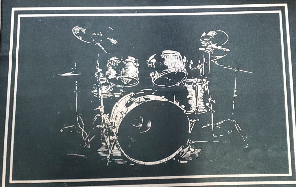 drum set rug for wall or floor