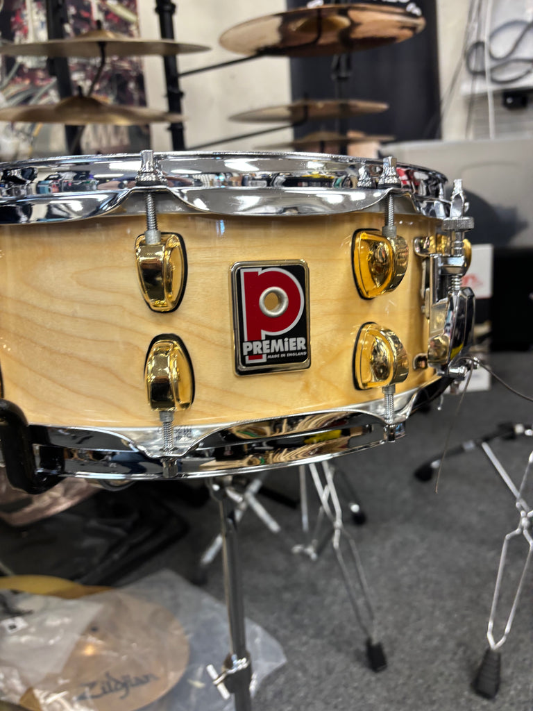 Premier Vintage 5 1/2x14 snare/gold hardware