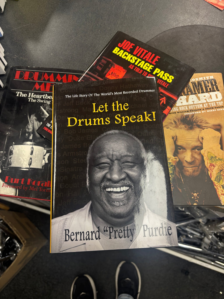 4 assorted drumming  and band books