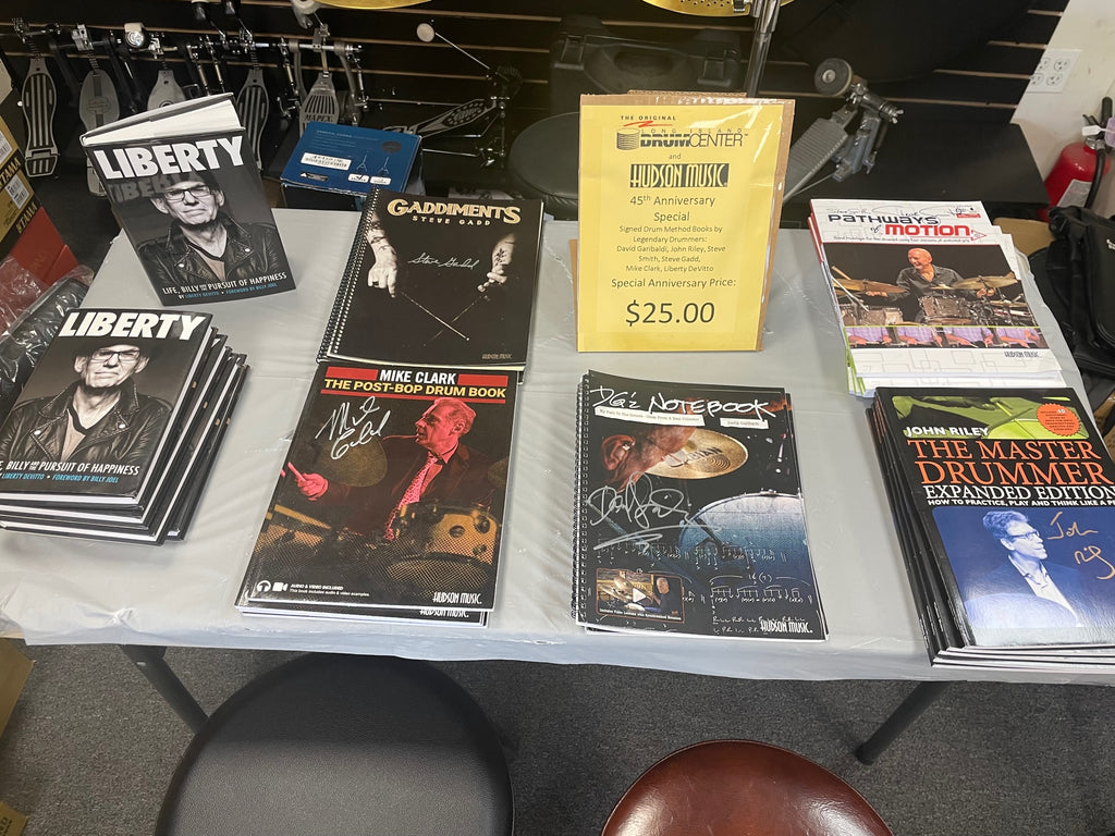 Assorted autographed Signed Hudson Books