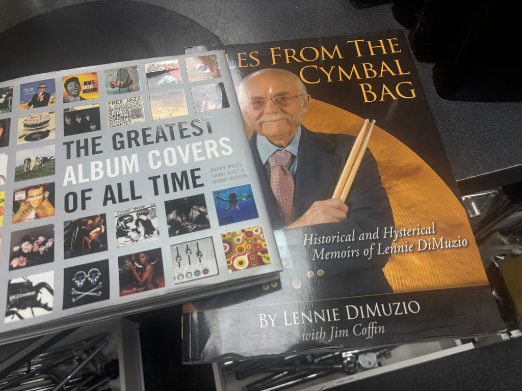 drum and music book set of 3