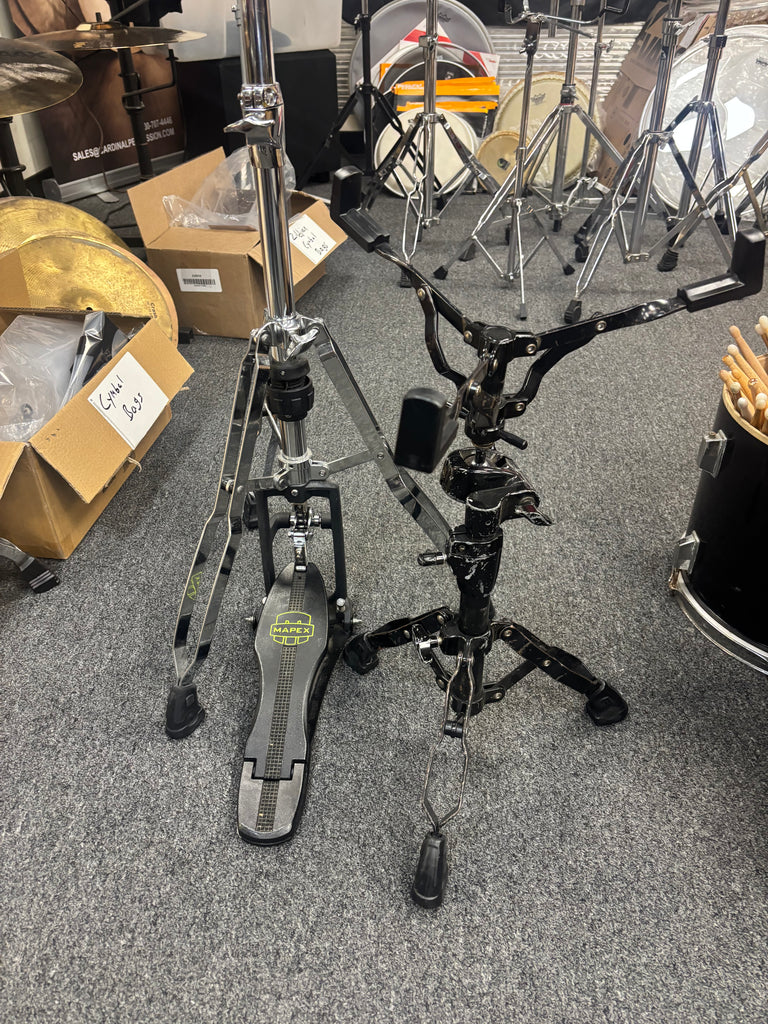 Mapex 2 pack Hihat std & snare stand (pre owned)