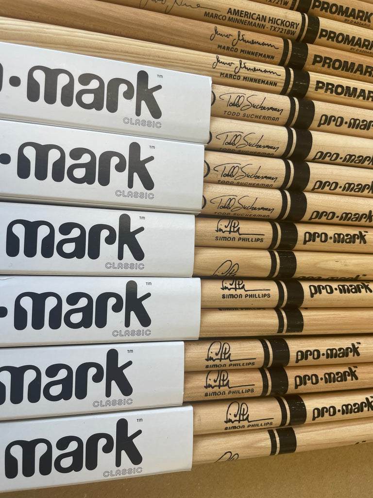 Promark assorted Signature and Firegrain Models