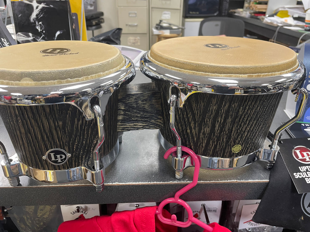 LP Uptown Sculped ash bongos/Free zippered hoodie