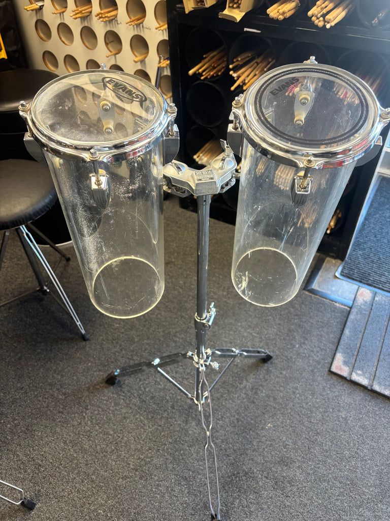 Tama (preowned) set of 16 and 18 inch Octobans /stand