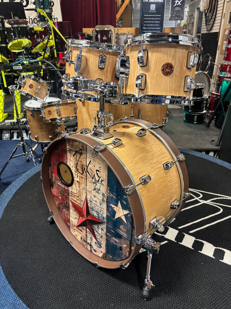 Rukus Custom Lacquer 5 piece/holder