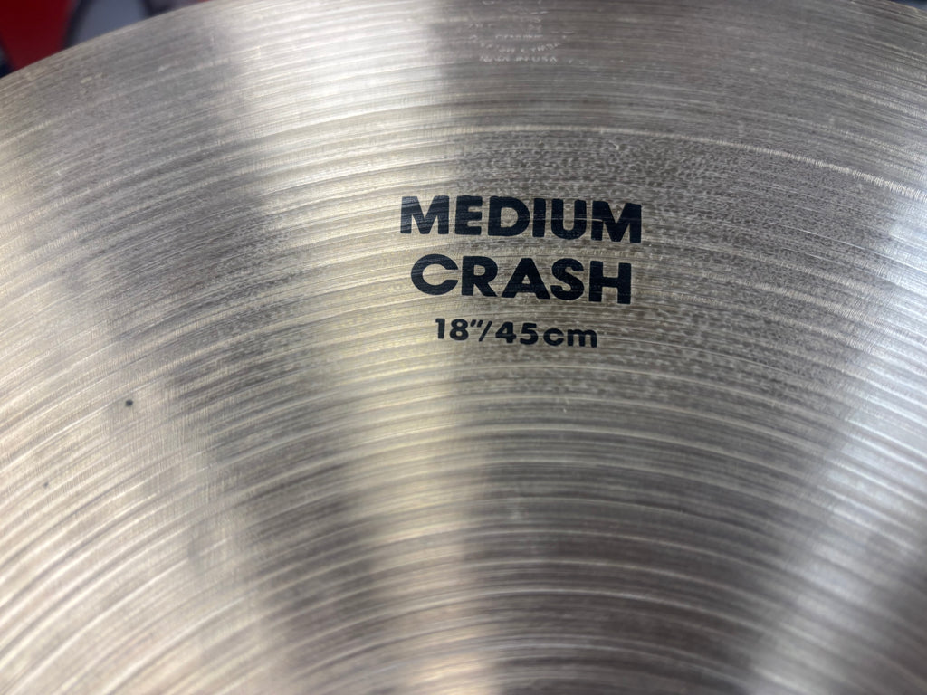 Zildjian 18 Inch A series medium-thin crash NEW