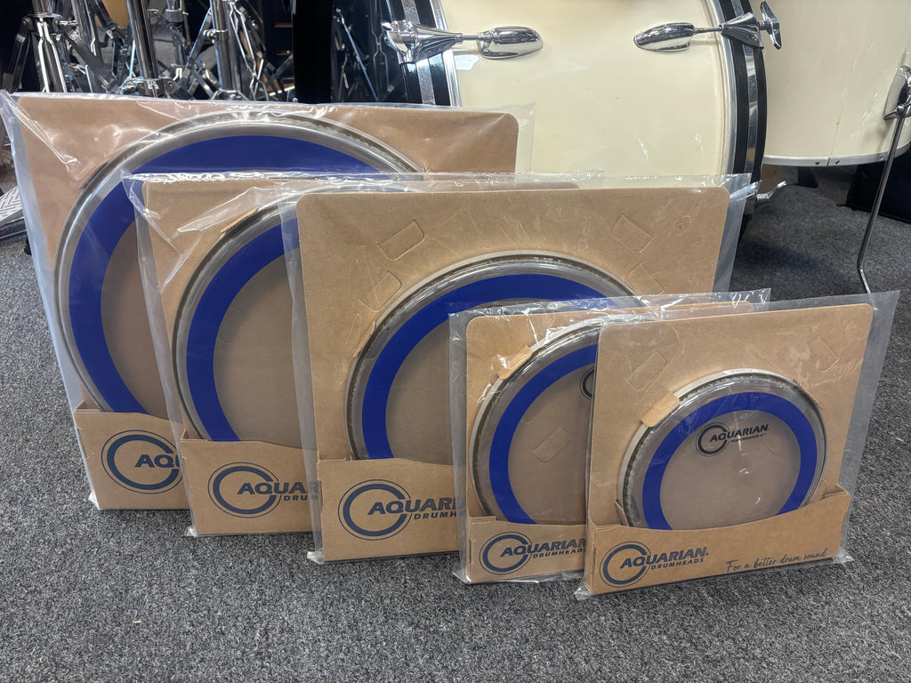 Aquarian 5 head pack Perf 2(BLUE RING)