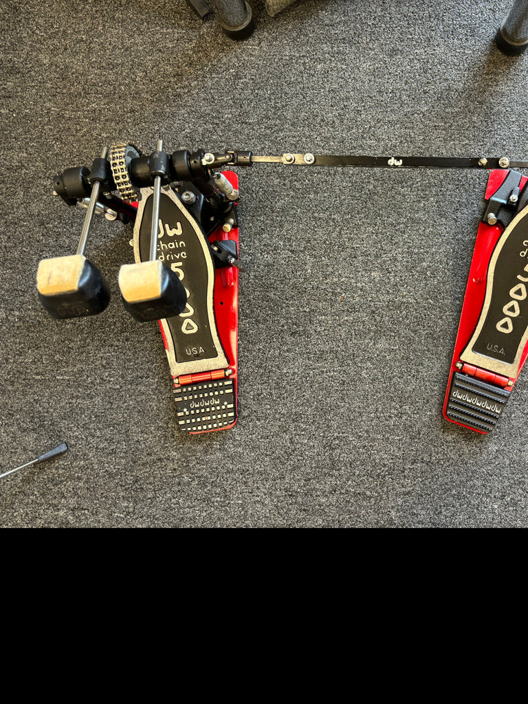 DW5002TWL pre owned DOUBLE PEDAL