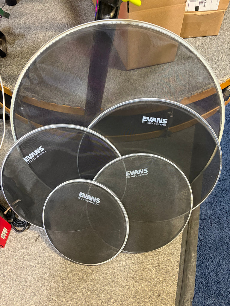 Evans silent screen head pack