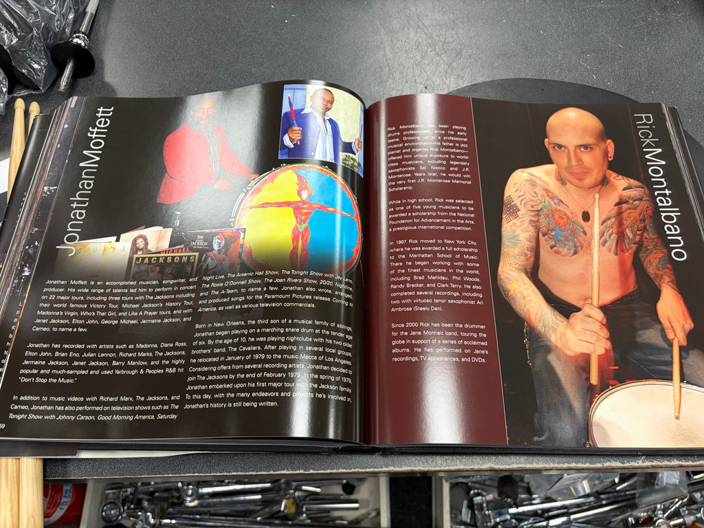 Sticks N Skins Photographic book about the world of drumming