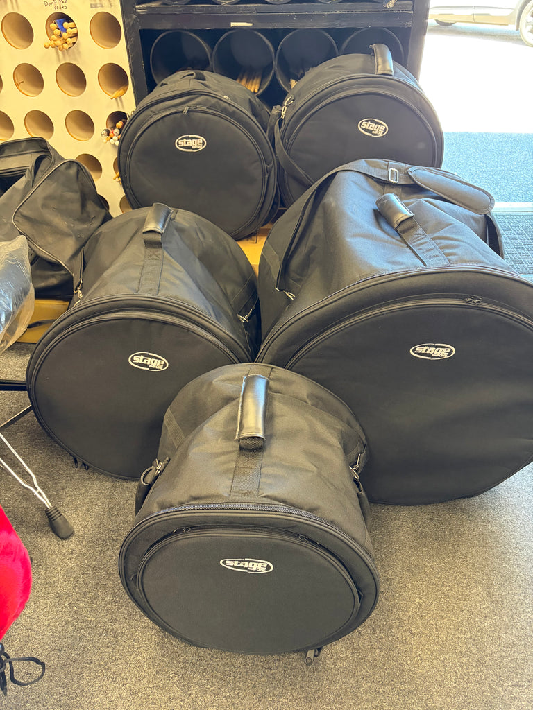 Cardinal Pro 3 Set of 5 Drum Bags - 12,13,16, 22 and 14 snare
