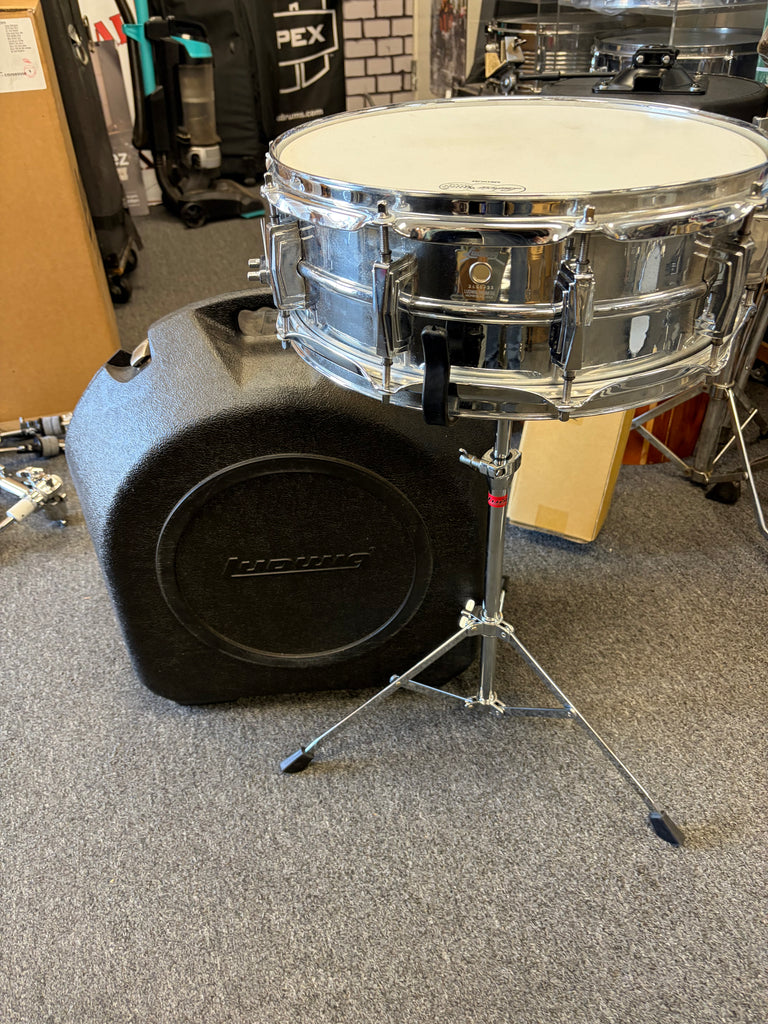 Ludwig LM400 Snare Drum/case/ snare stand
