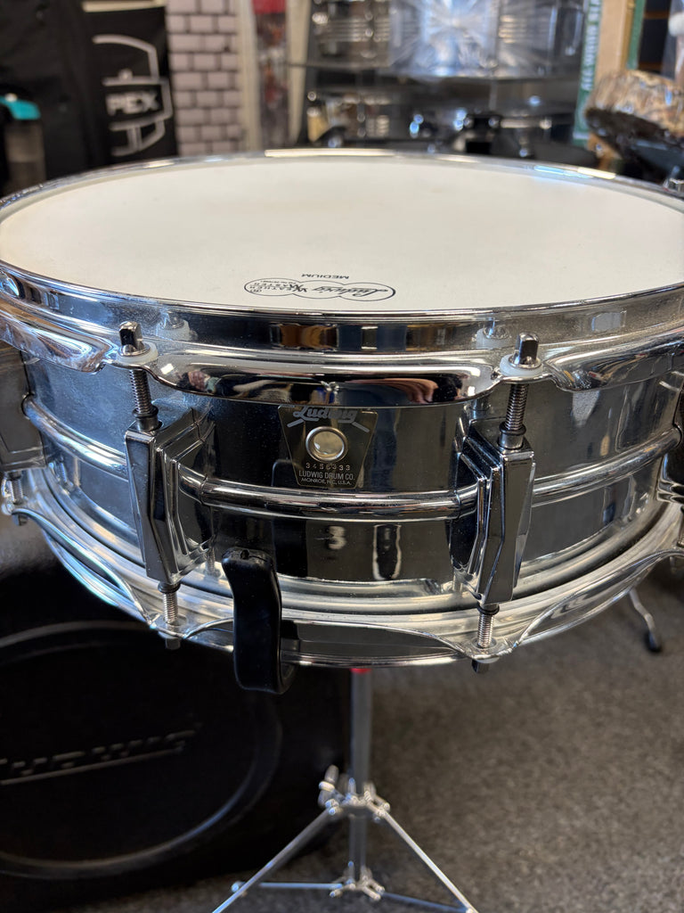 Ludwig LM400 Snare Drum/case/ snare stand