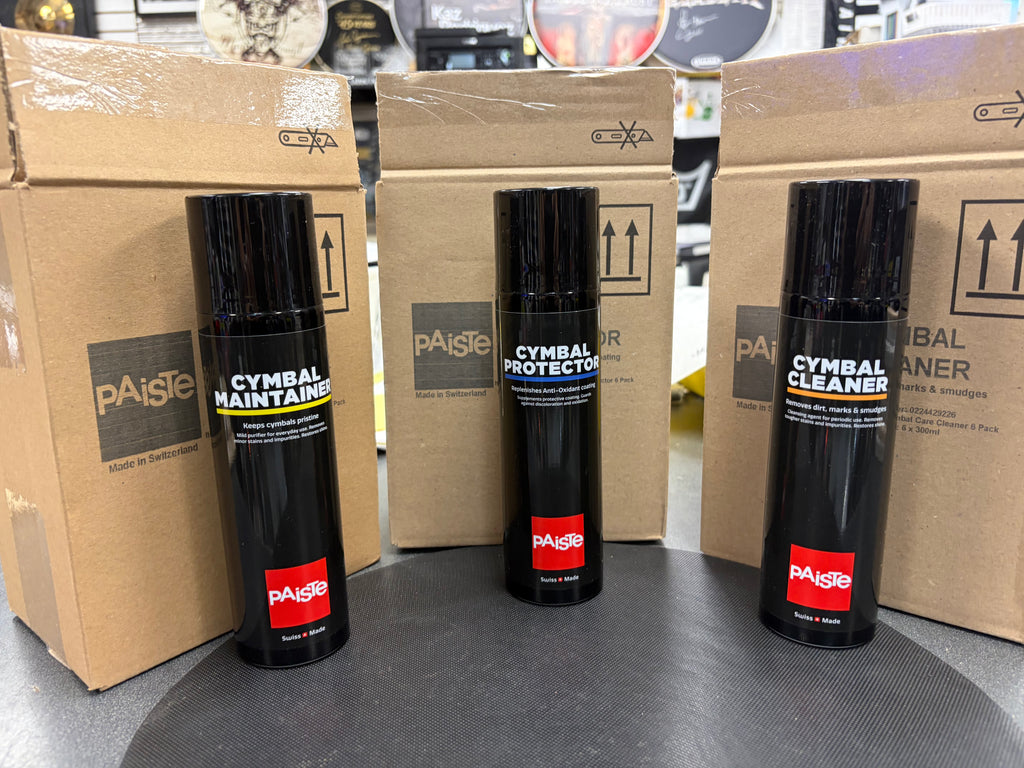 Paiste NEW Cymbal Cleaner and cymbal protector