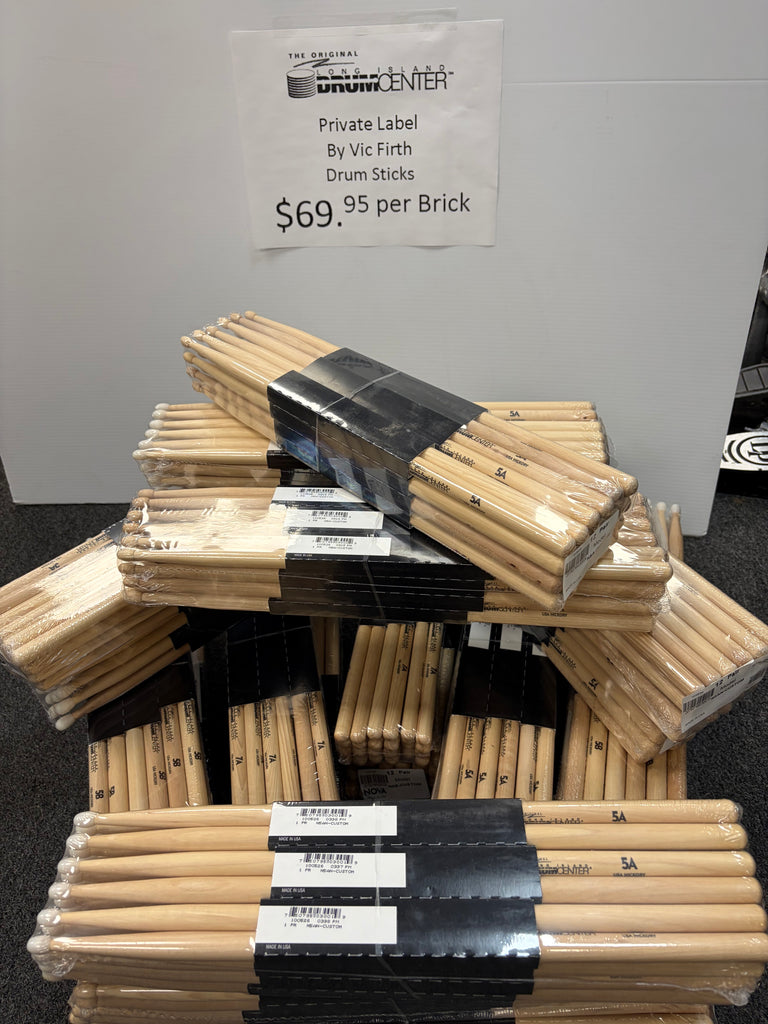 LIDC (Vic Firth) Private Label Sticks -12 Pack assorted sizes!