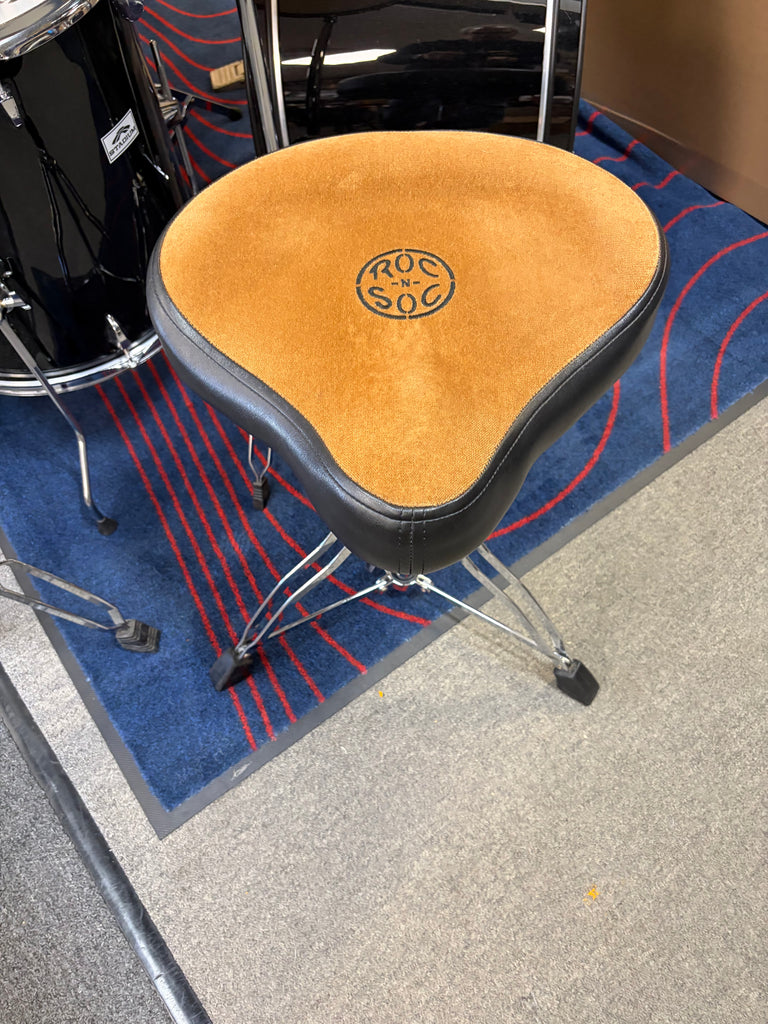 Roc N Soc Hugger throne with Tama First chair base