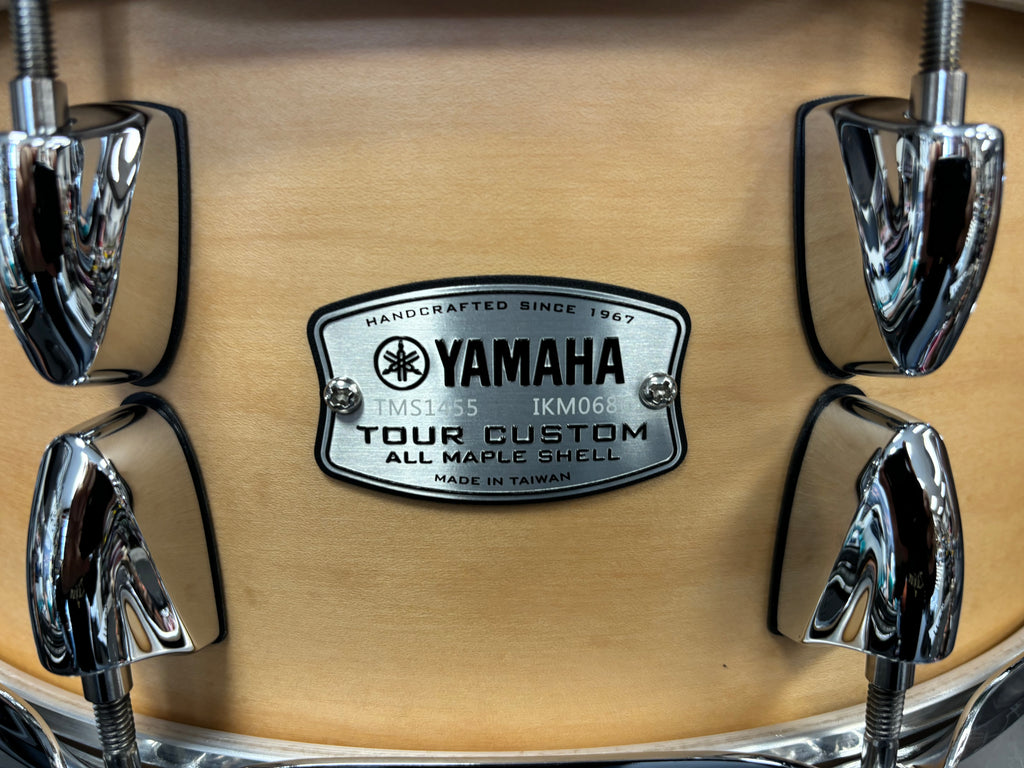 Yamaha TMS- 1455BTS Tour Custom Maple snare drum