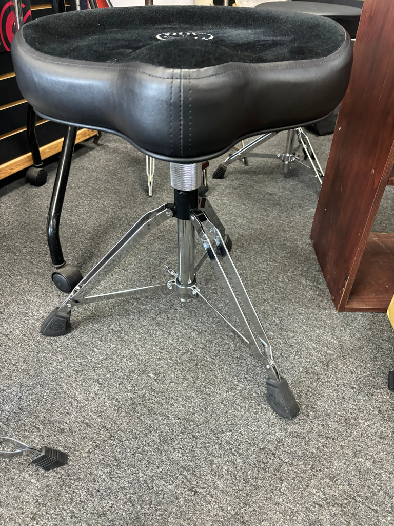 Roc-N-Soc Mac Saddle Manual Spindle Throne (Black) NEW