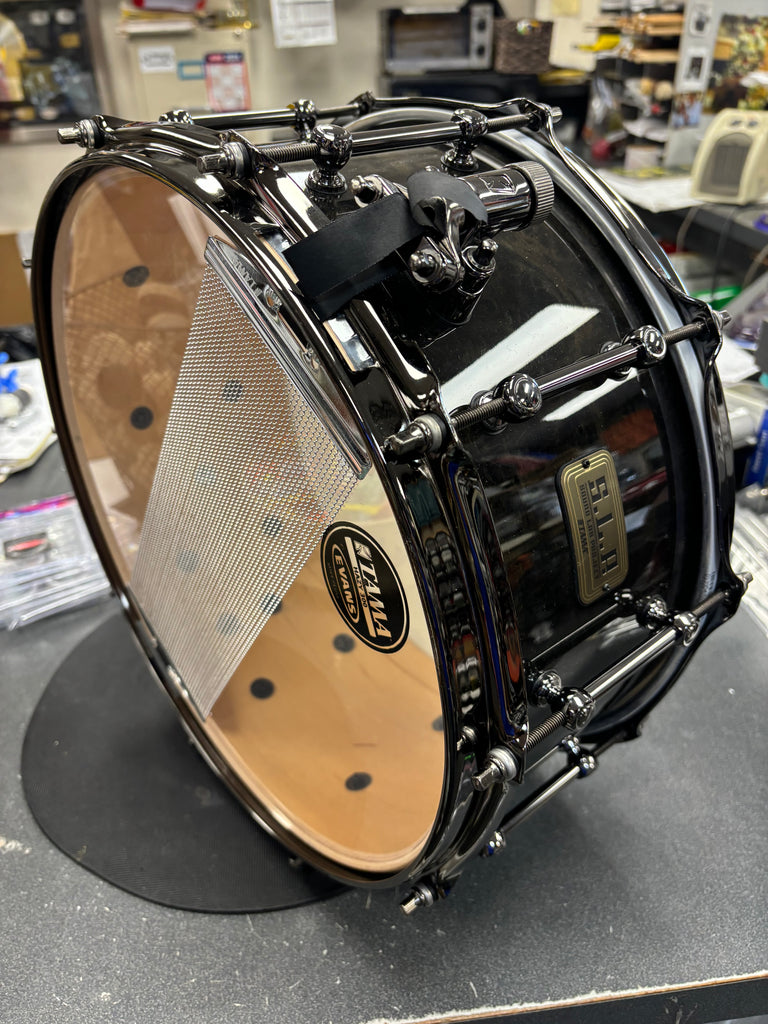 SLP Snare 6.5x14 Maple black lacquer