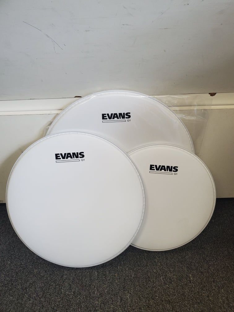 Evans Combo Clear and Coated Packs/Batter Head