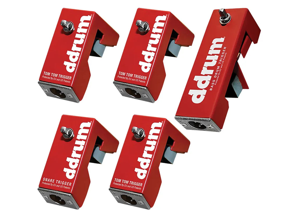 Ddrum RSKIT set of red shot triggers