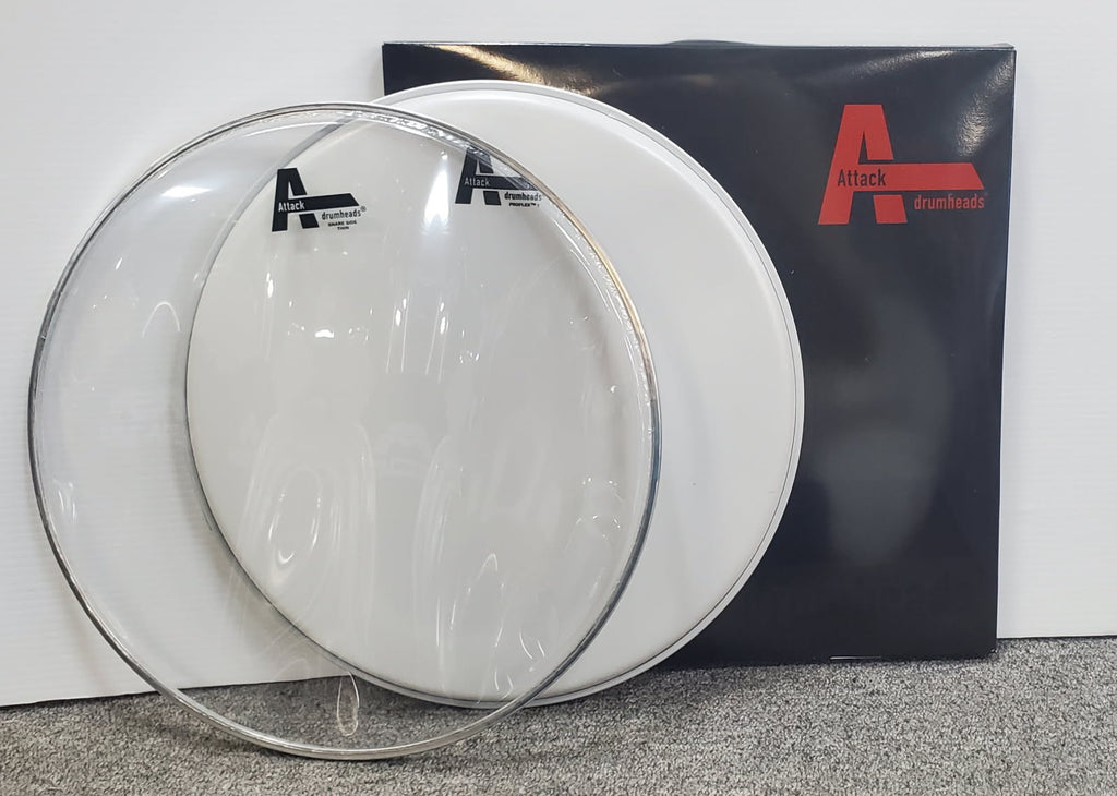 Attack combo snare head pack 14 top and bottom