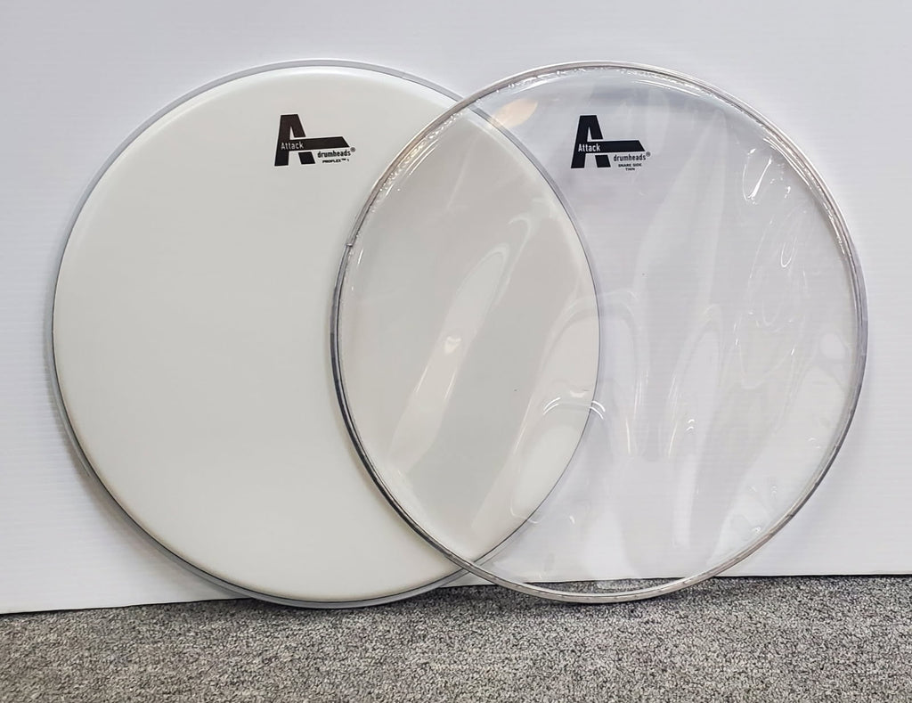 Attack combo snare head pack 14 top and bottom