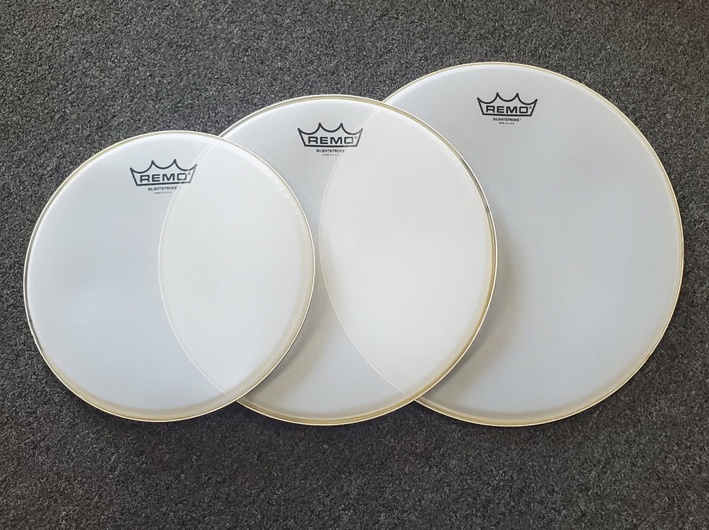 Remo assorted sizes mesh heads