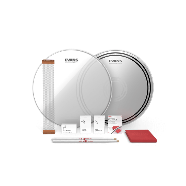 New Evans Drummers ECS Reverse dot Tune Up Kit