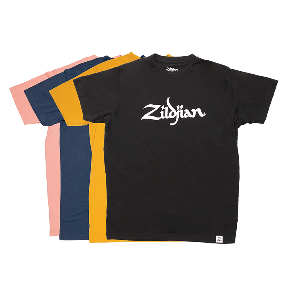 Zildjian Classic Black Logo Tee shirts