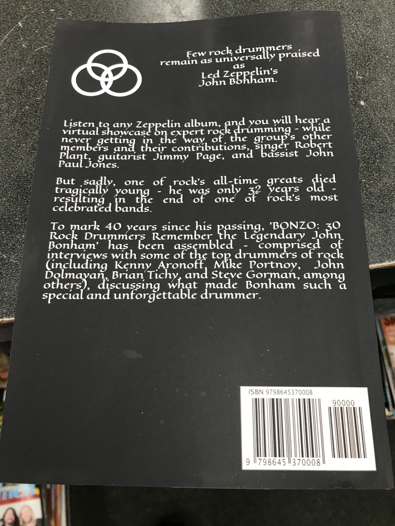 John Bonham Drum Book