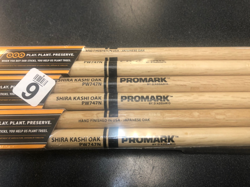 Promark oak 747 nylon stick pack