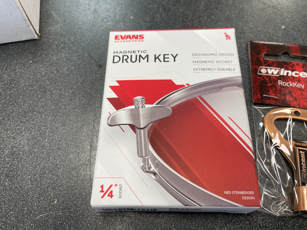 LIDC Drum Key Set of Evans and Wincent