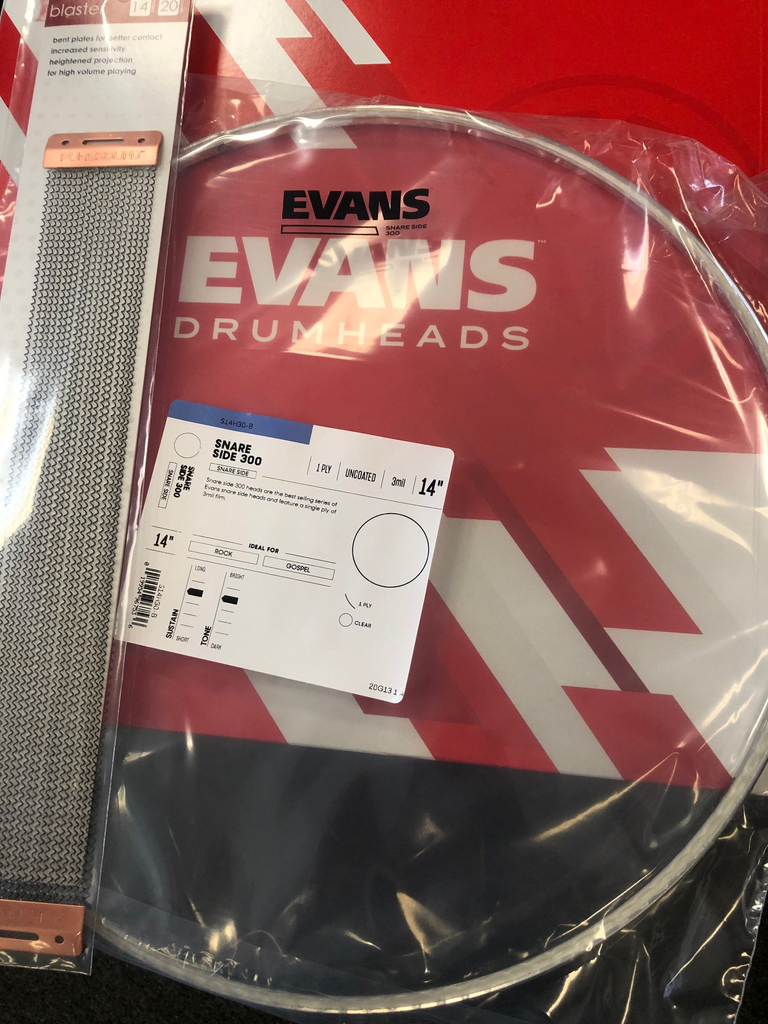 Evans / Puresound Combo snare tune up package