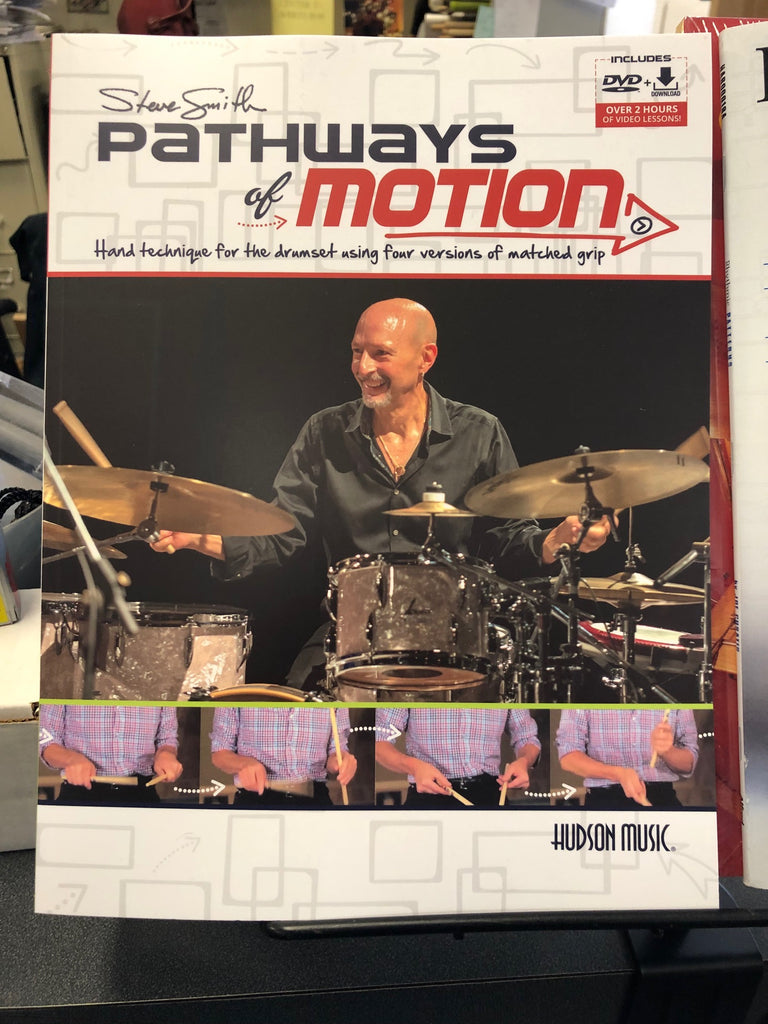 Pathways of Motion drum book by Steve Smith