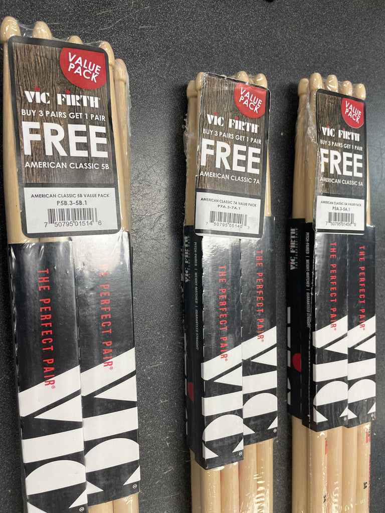 Vic Firth Value Pack 4 for 3 deal