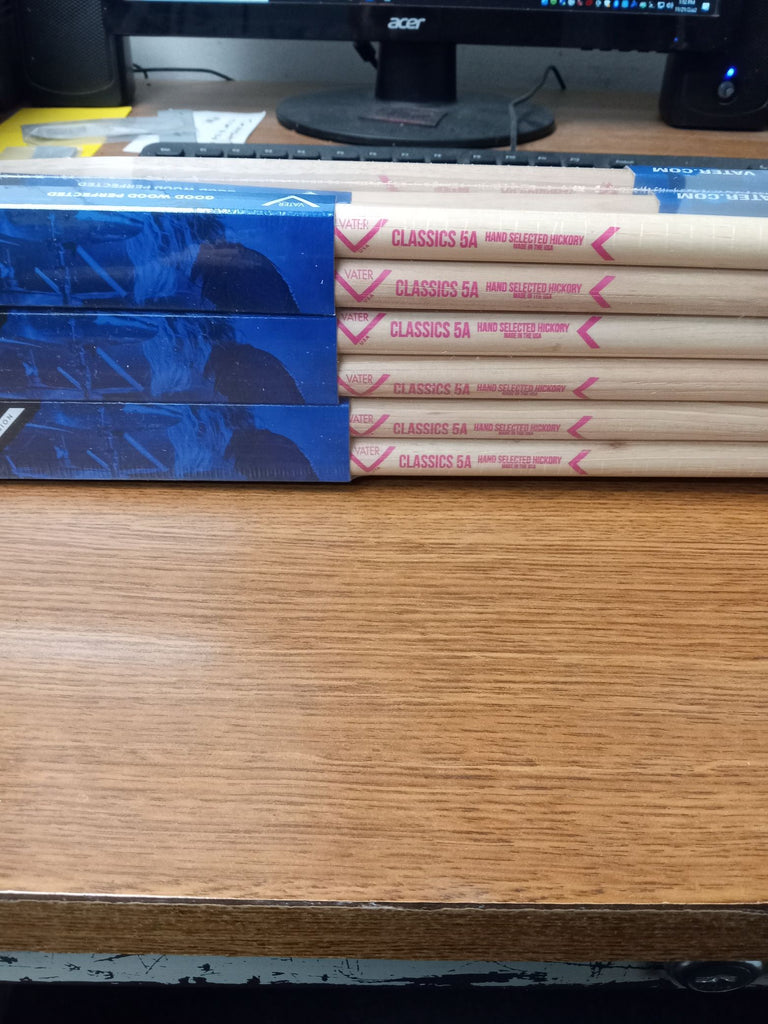 Vater Classic 5A Wood Tip/Pink