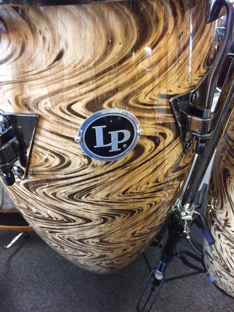 Lp Set of congas 11 and 10 inch congas with stand