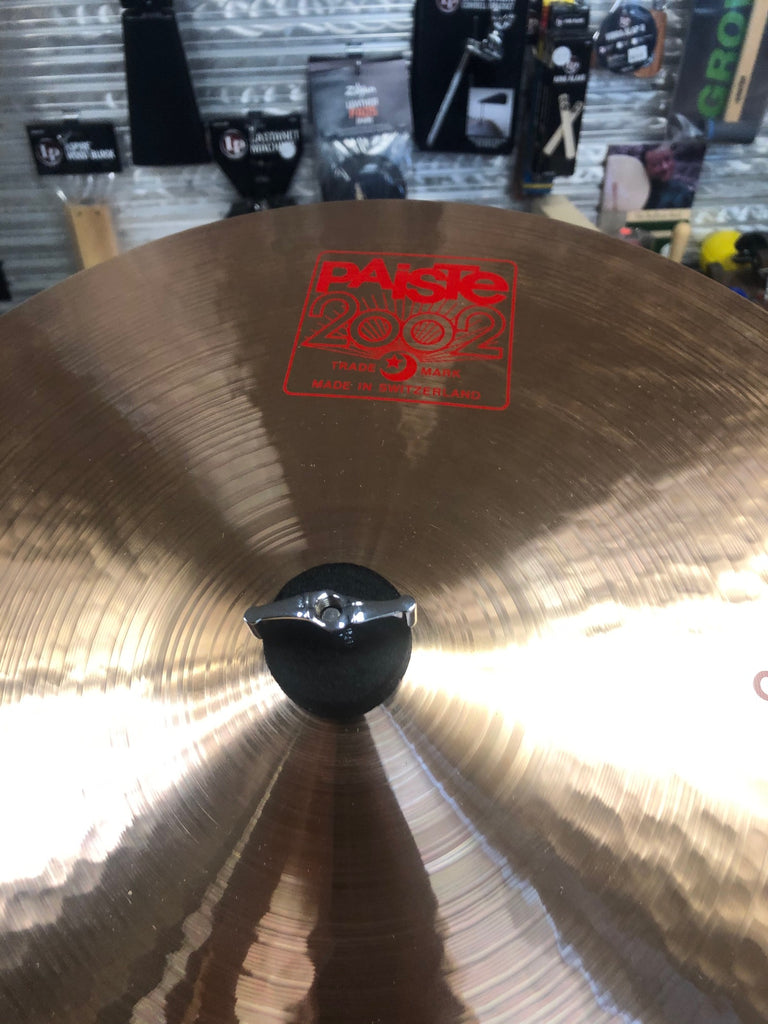 Paiste 2002 new cymbal set
