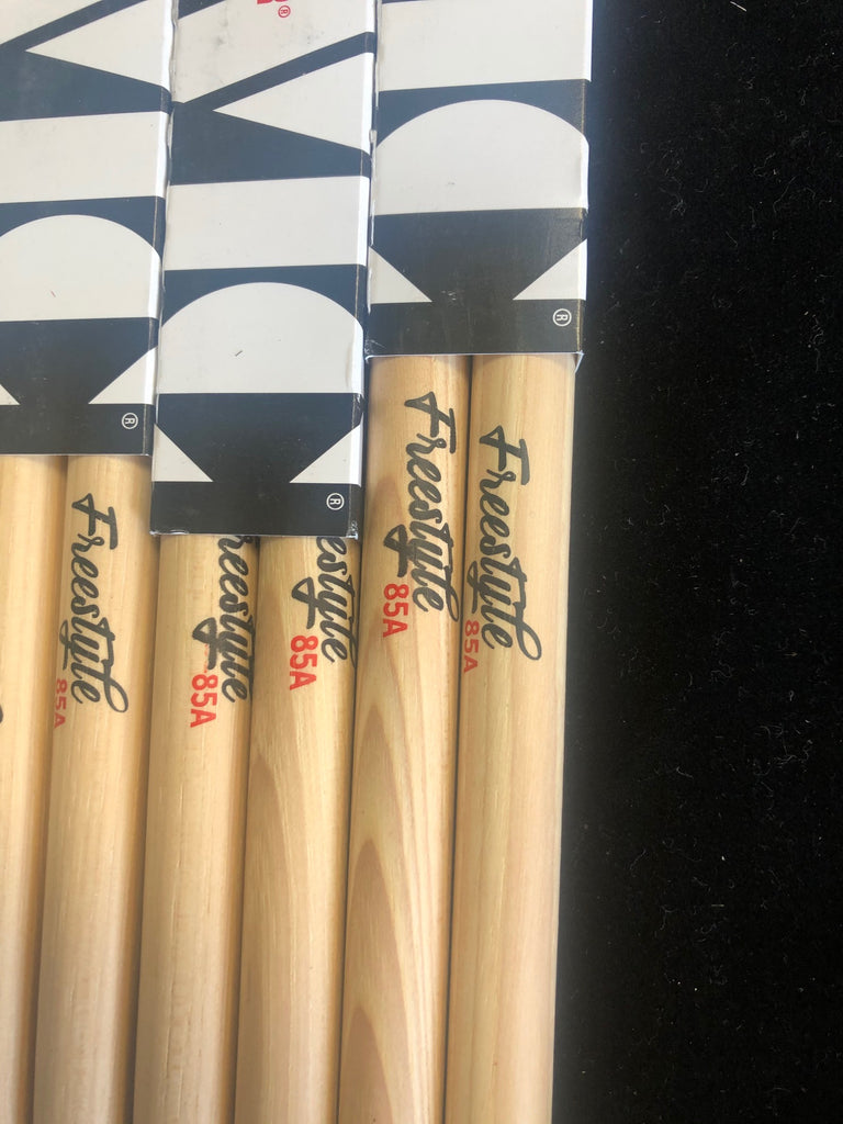 Vic Firth 6 bundle pack of Freestyle 85A