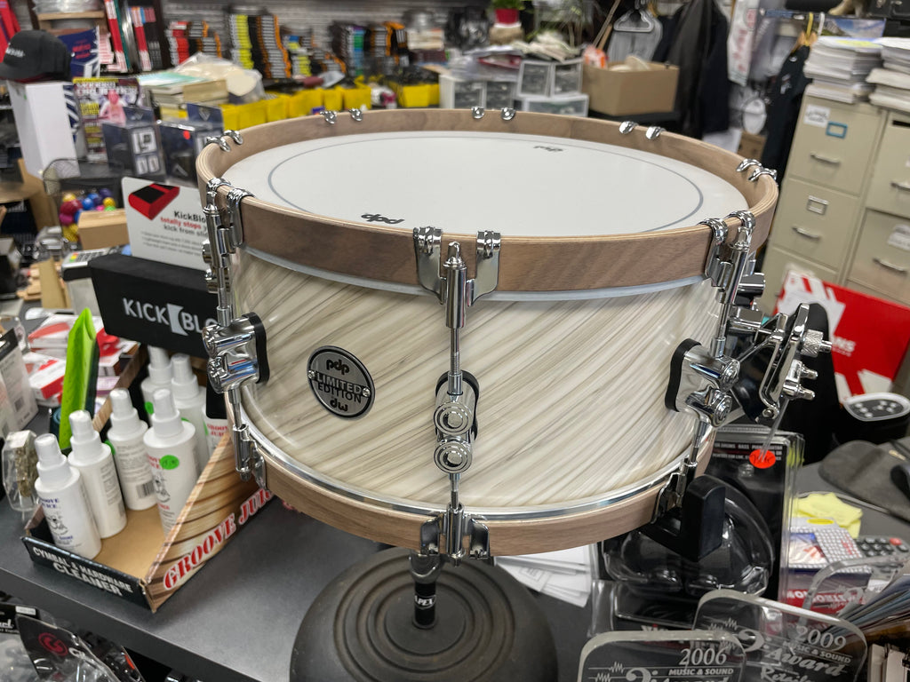 PDP LTD 6 1/2x14 Twisted Ivory/Walnut Snare
