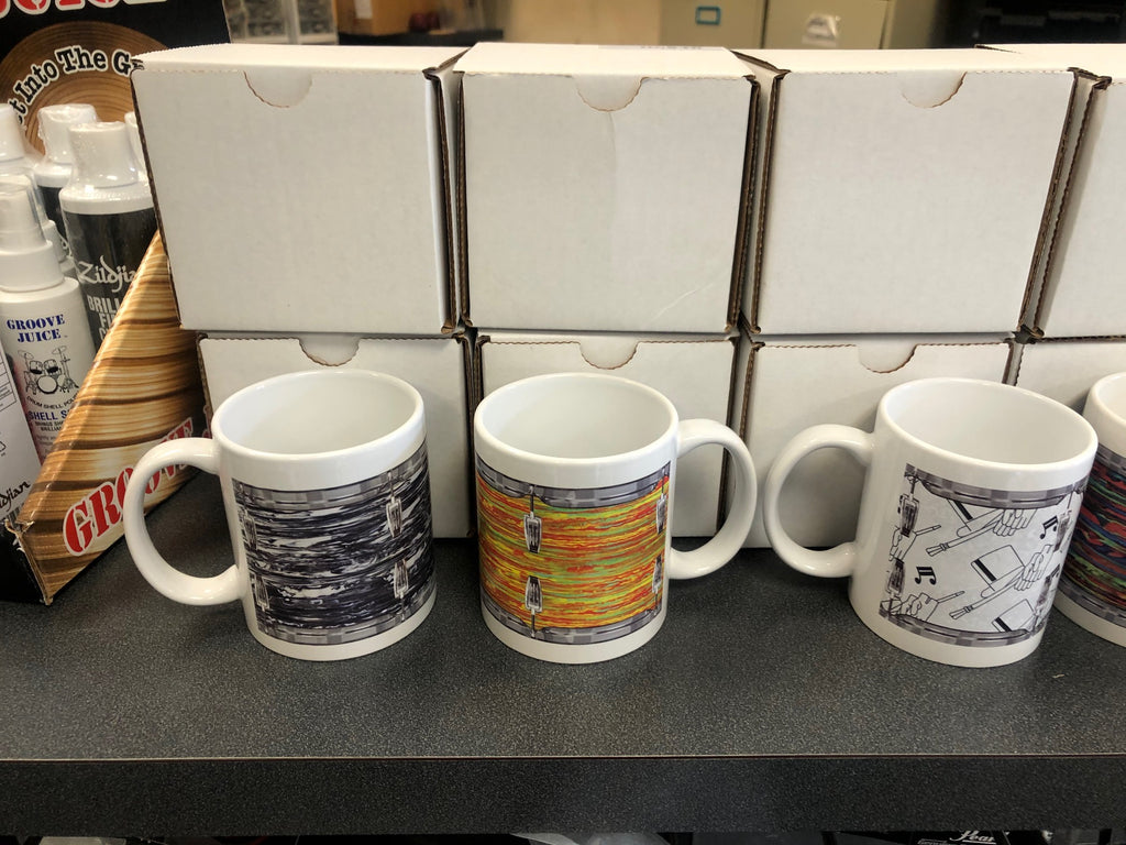 Vintage Drum Coffee Cups