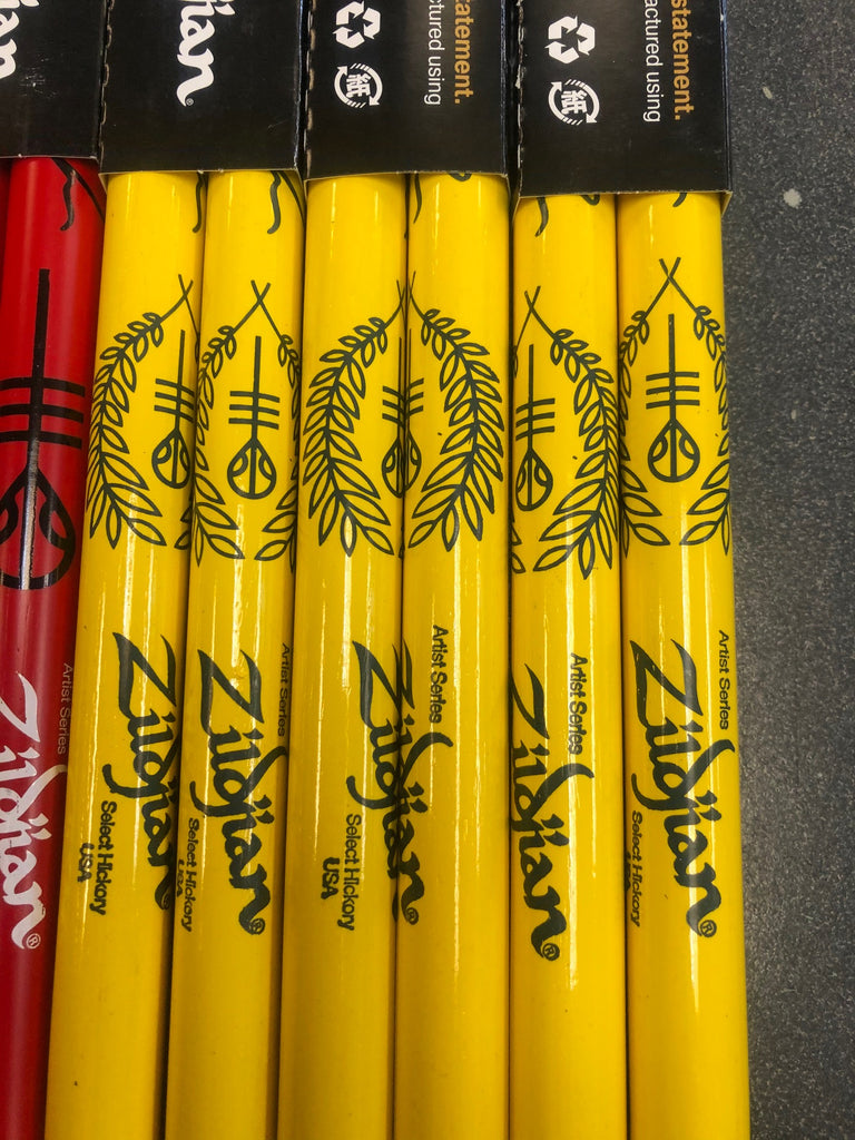 Zildjian Artist Pac 6 pair Josh Dunn model