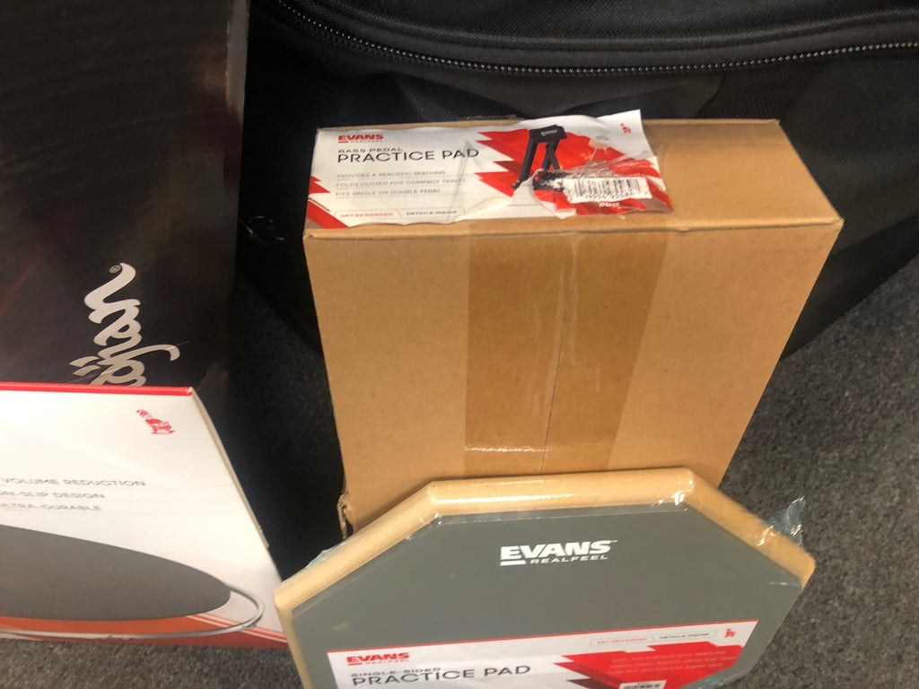 Evans / HQ Practice Pad Set Up