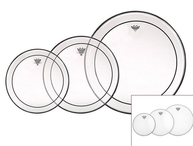 Remo Drum Head Pack: Coated or Clear