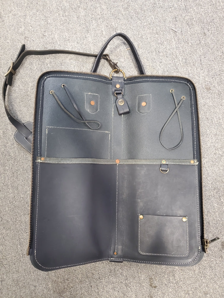 Tackle LSB Black Leather Stick Bag