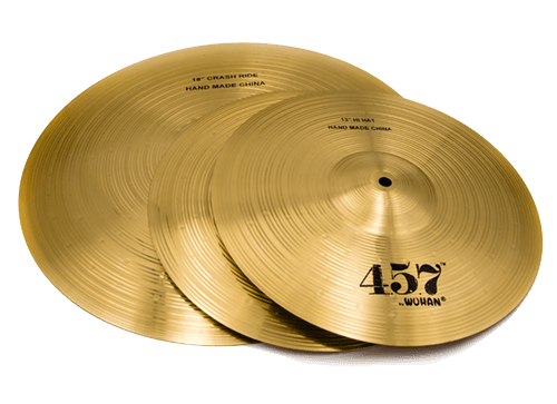 Wuhan 457 cymbal 2 pack Drumming Deals