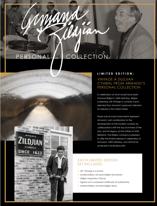 Limited Edition Vintage A cymbal 